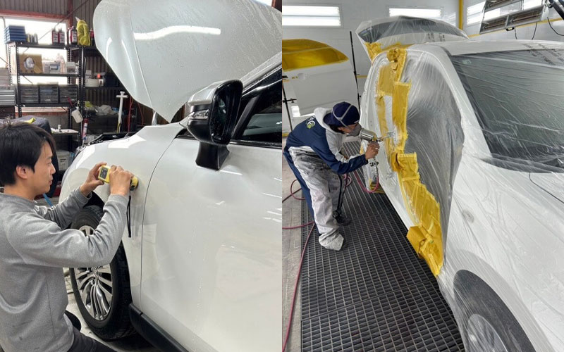 リトレオートアテンド 板金塗装